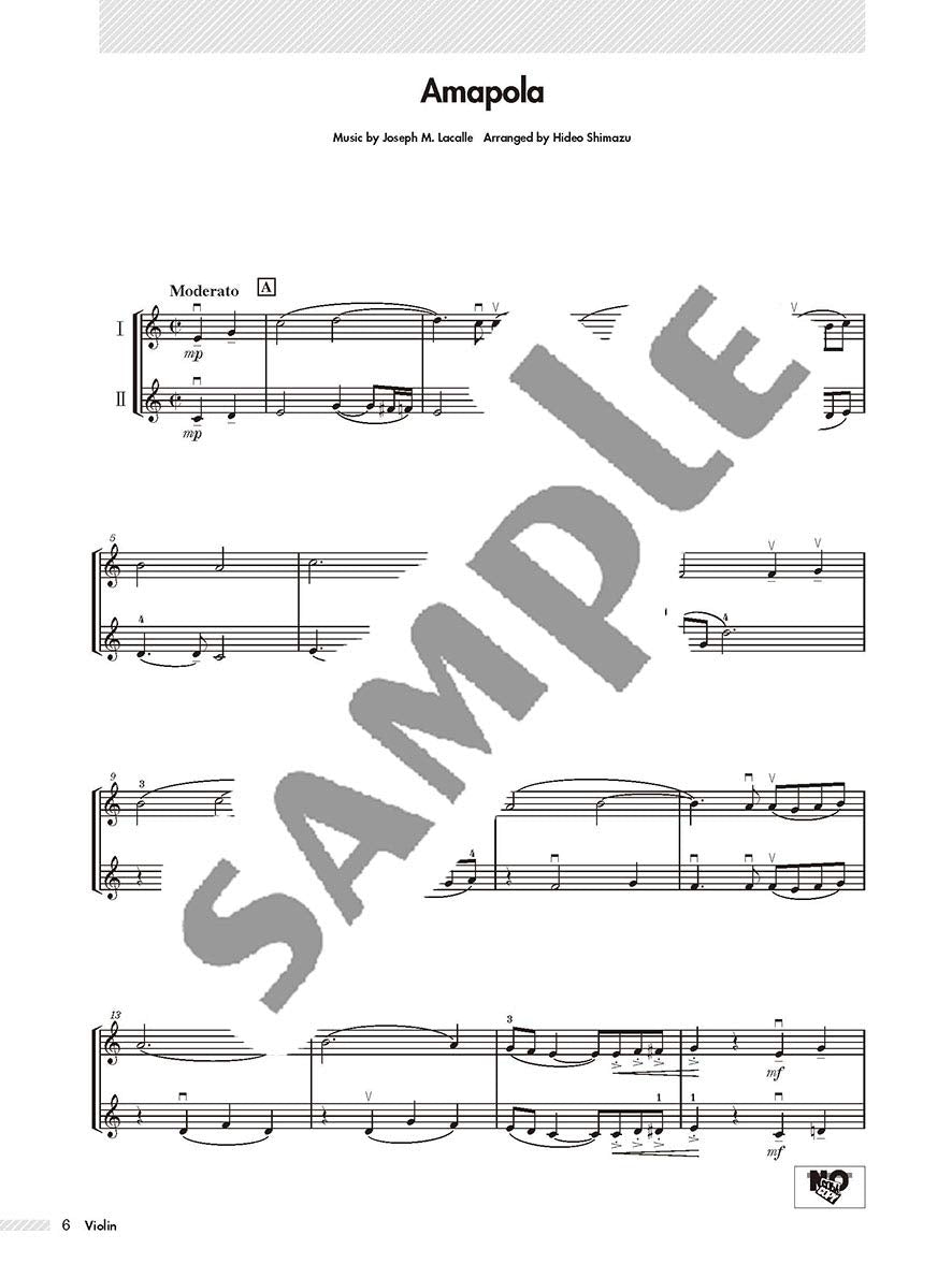 Violin Duo(Beginner) Vol.1/English Version
