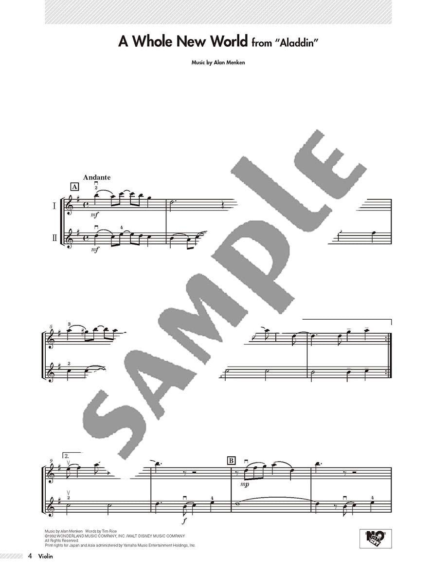 Violin Duo(Beginner) Vol.2/English Version