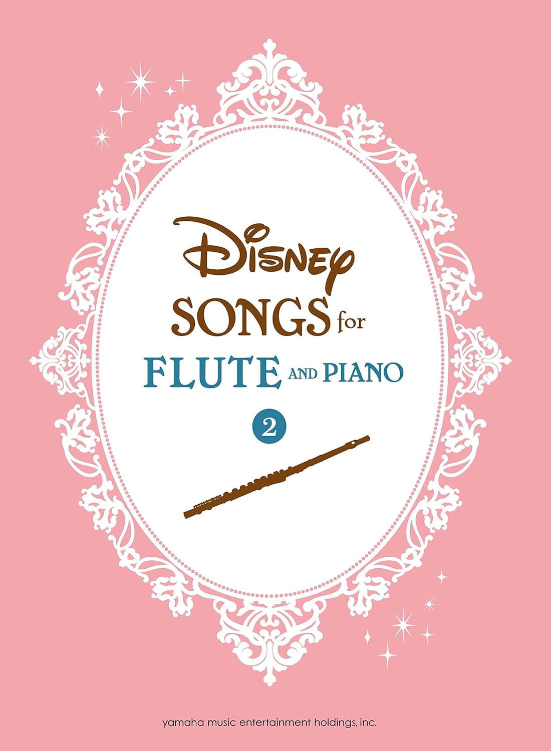 Disney Songs für Flöte und Klavier 2 (Mittelstufe) Notenbuch / englische Version