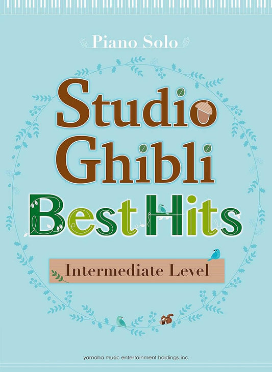 Studio Ghibli Best Hit 10 Piano Solo(Intermediate)/English Version