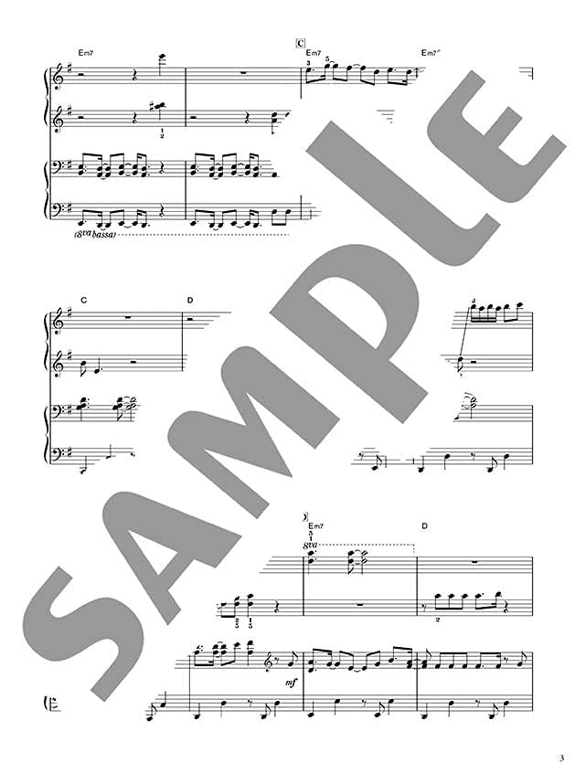 Yamaha Love Piano: Beliebte Lieder für ein Straßenklavierspiel/Klavierduett (Mittelstufe) Notenbuch