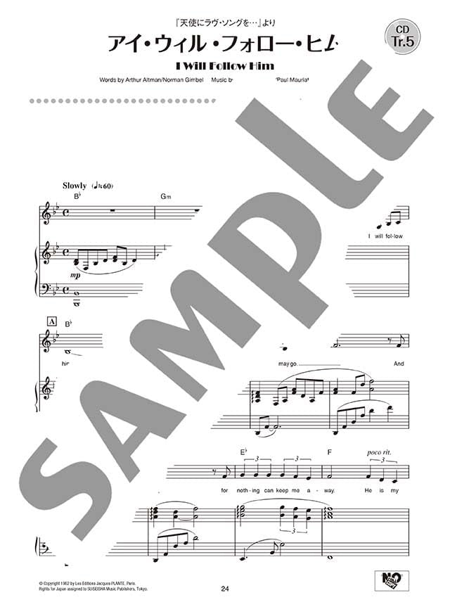 Musicals Klavier und Gesang ~Blinded By A Thousand Candles~ (Mittel) mit CD (Klavierbegleitung) Notenbuch
