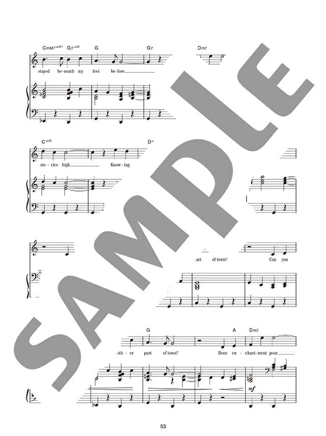 Musicals Klavier und Gesang ~Blinded By A Thousand Candles~ (Mittel) mit CD (Klavierbegleitung) Notenbuch