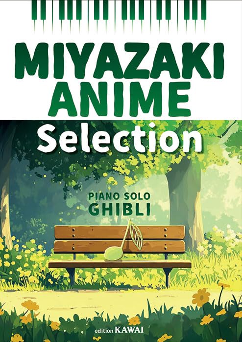 Studio Ghibli & Hayao Miyazaki Anime Selection - Piano Solo (Easy) - Sheet Music Book