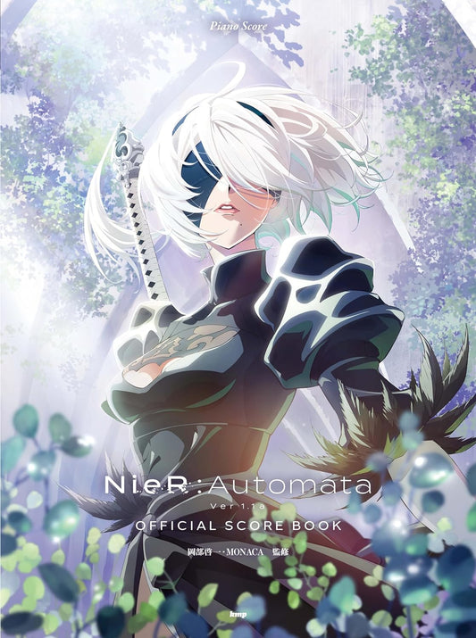 NieR: Automata Ver1.1a Anime Official Score Book for Piano Solo with MONACA(Upper-Intermediate) Sheet Music Book