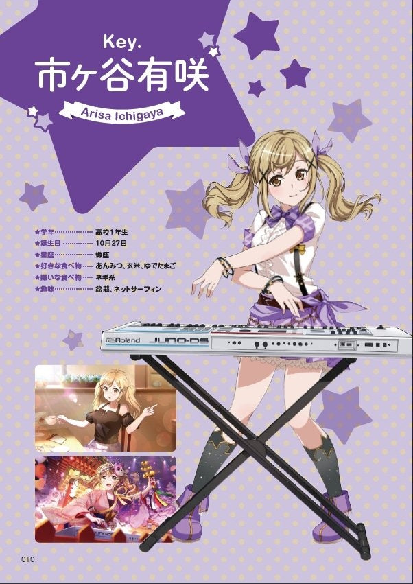 BanG Dream!(Anime) Official Band Score Poppin'Party Vol.2 Sheet Music Book