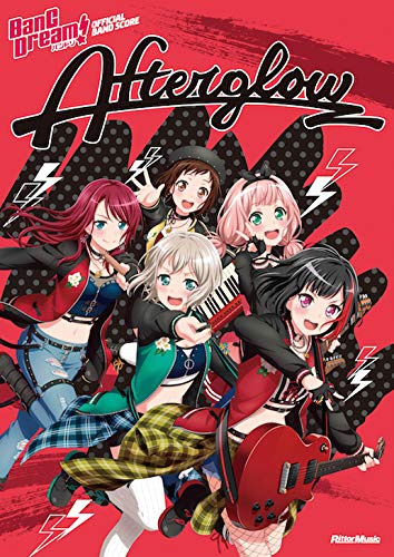 BanG Dream!(Anime) Official Band Score Afterglow Sheet Music Book