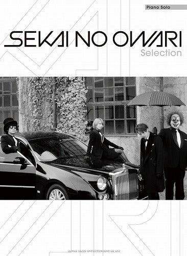 SEKAI NO OWARI Selection Official Piano Collection for Intermediate Sheet Music Book Score