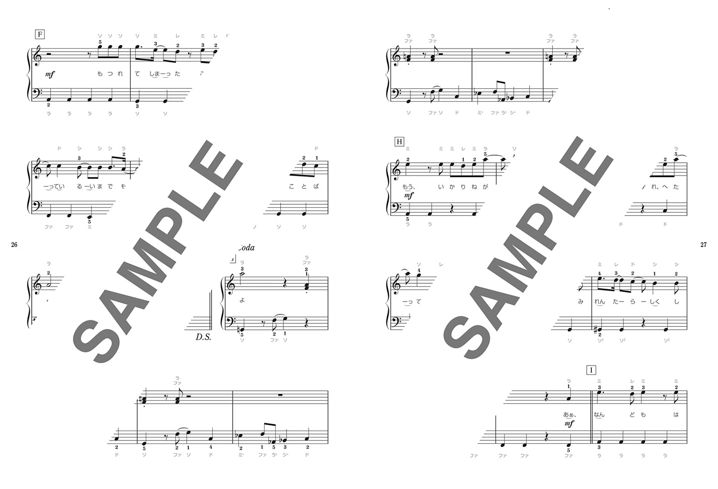 J-POP New BUZZ Songs Best Piano Solo(Easy) Sheet Music Book