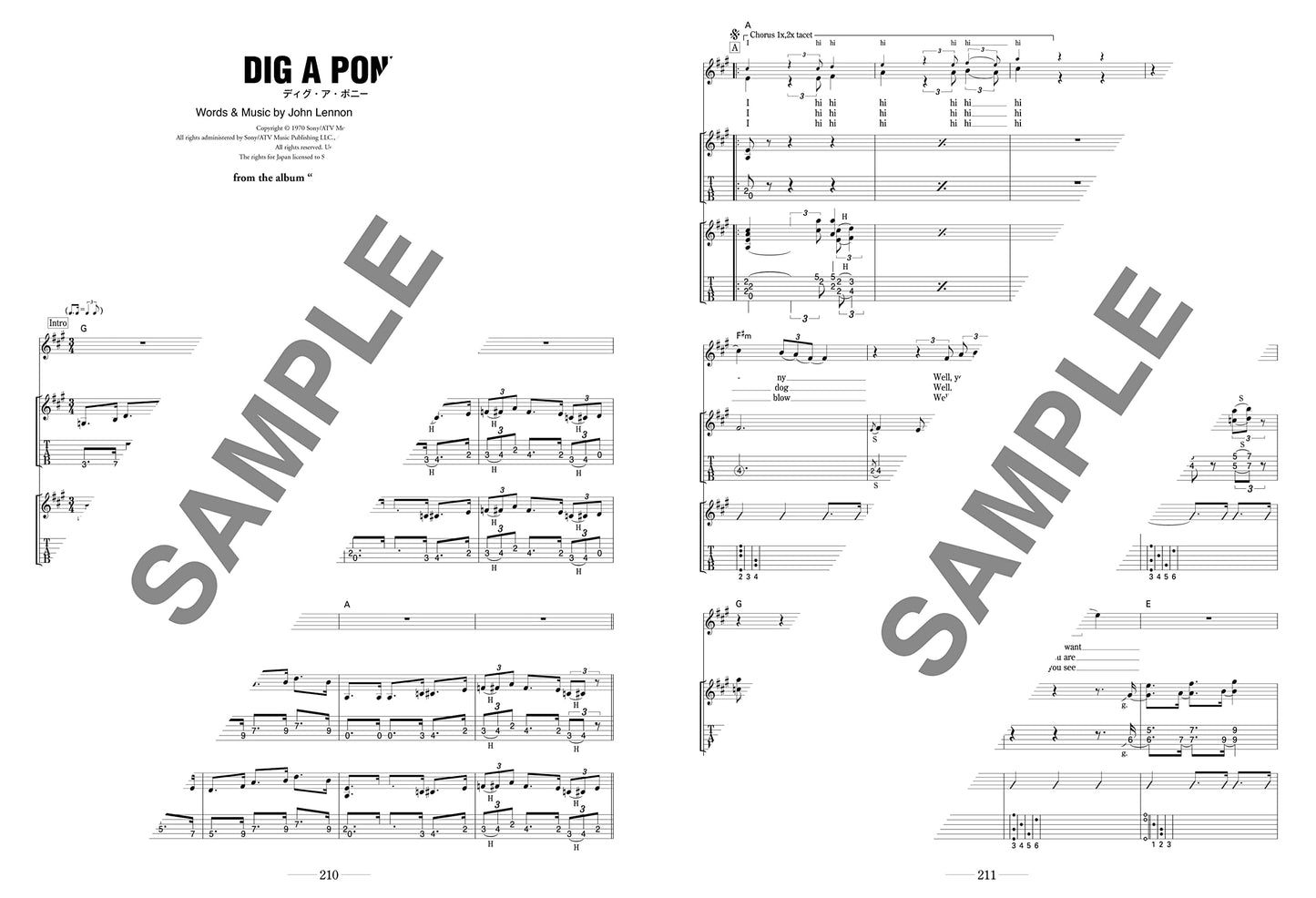 The Beatles Collection Guitar Solo Sheet Music Book