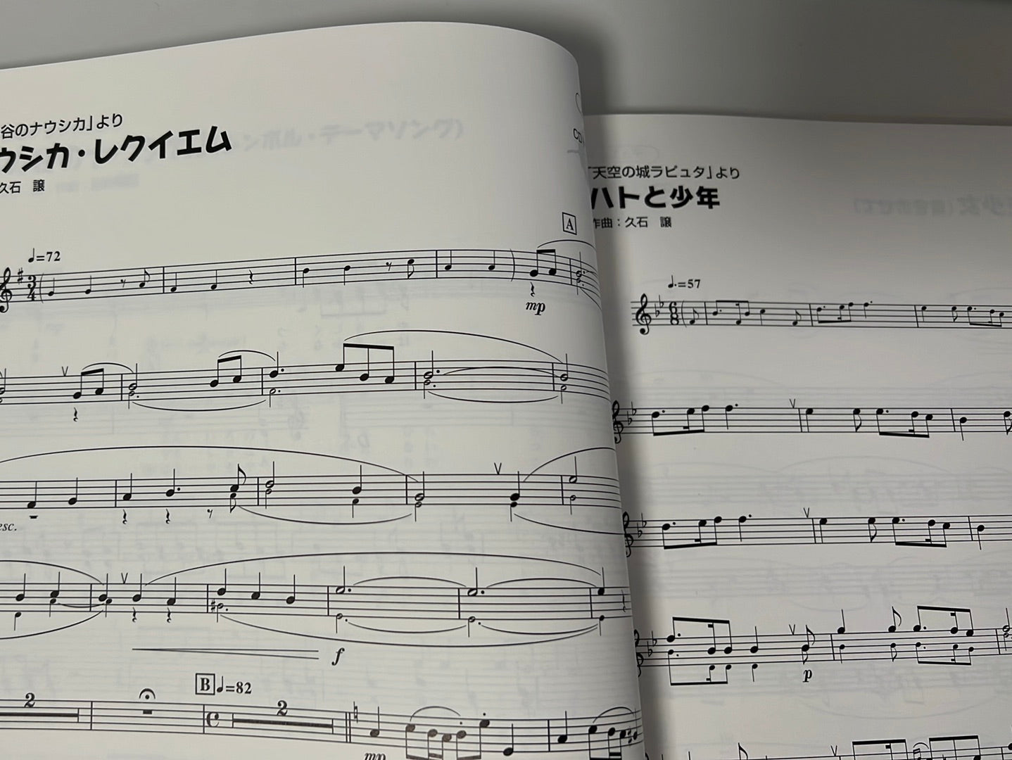 Studio Ghibli-Sammlung für Blockflötensolo/Duett (Mittelstufe) mit CD (Backing-Tracks), Notenbuch