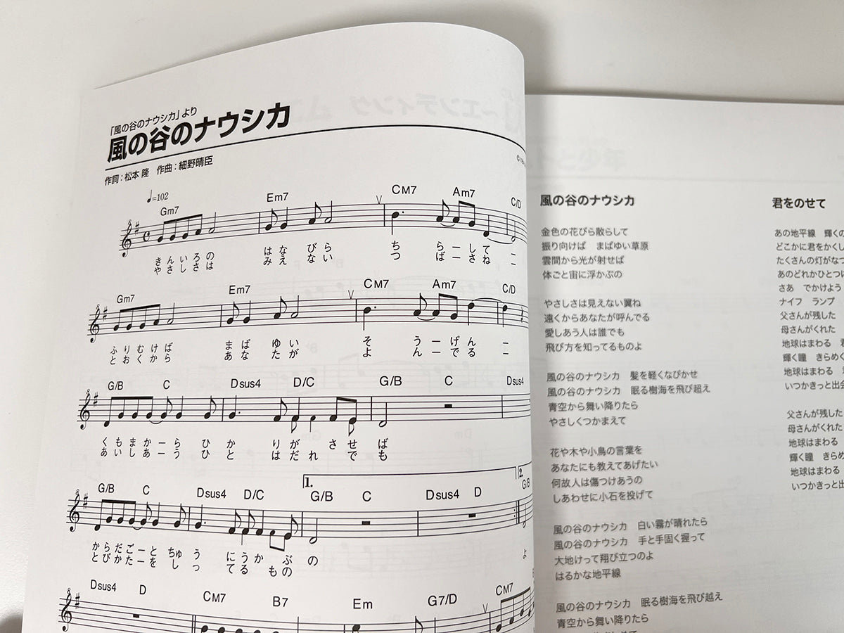 Hayao Miyazaki andStudio Ghibli Collection Easy Soprano Recorder (Easy) Sheet Music Book