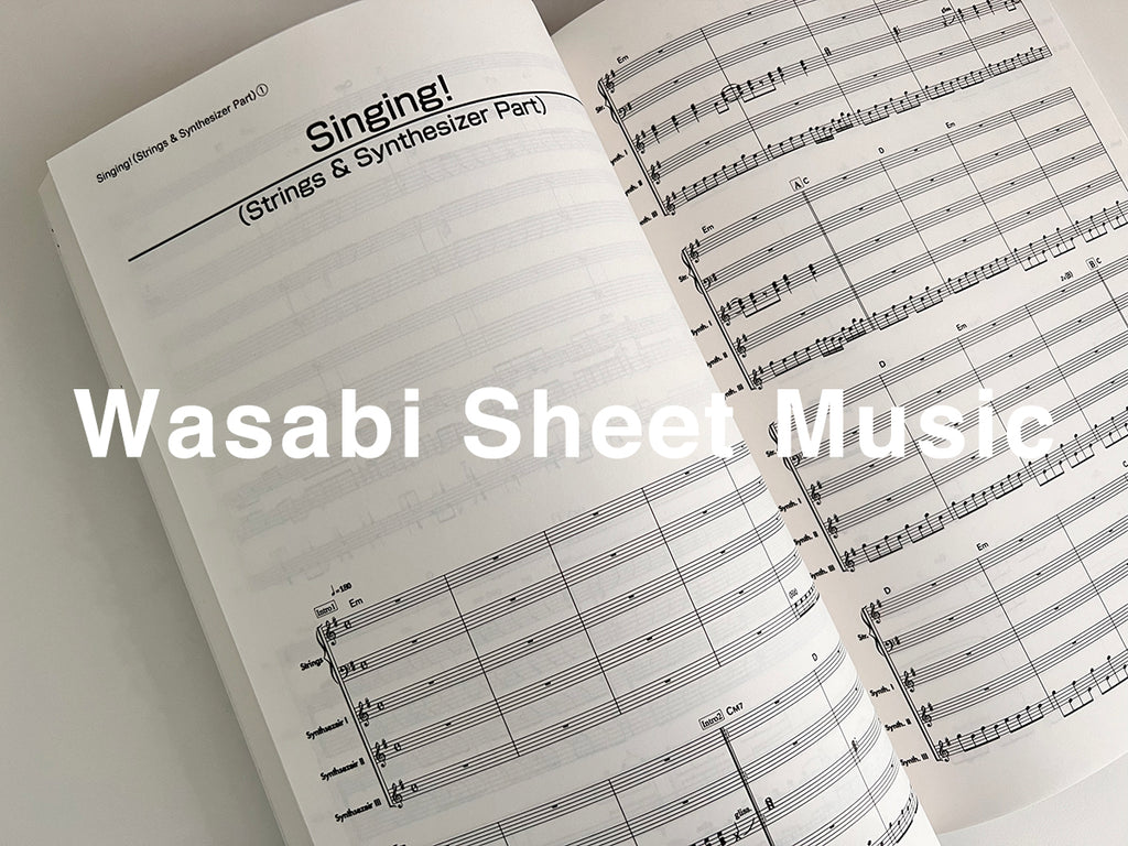 K-ON!(Keion) Movie(Anime) Selection Band Score - Sheet Music Book