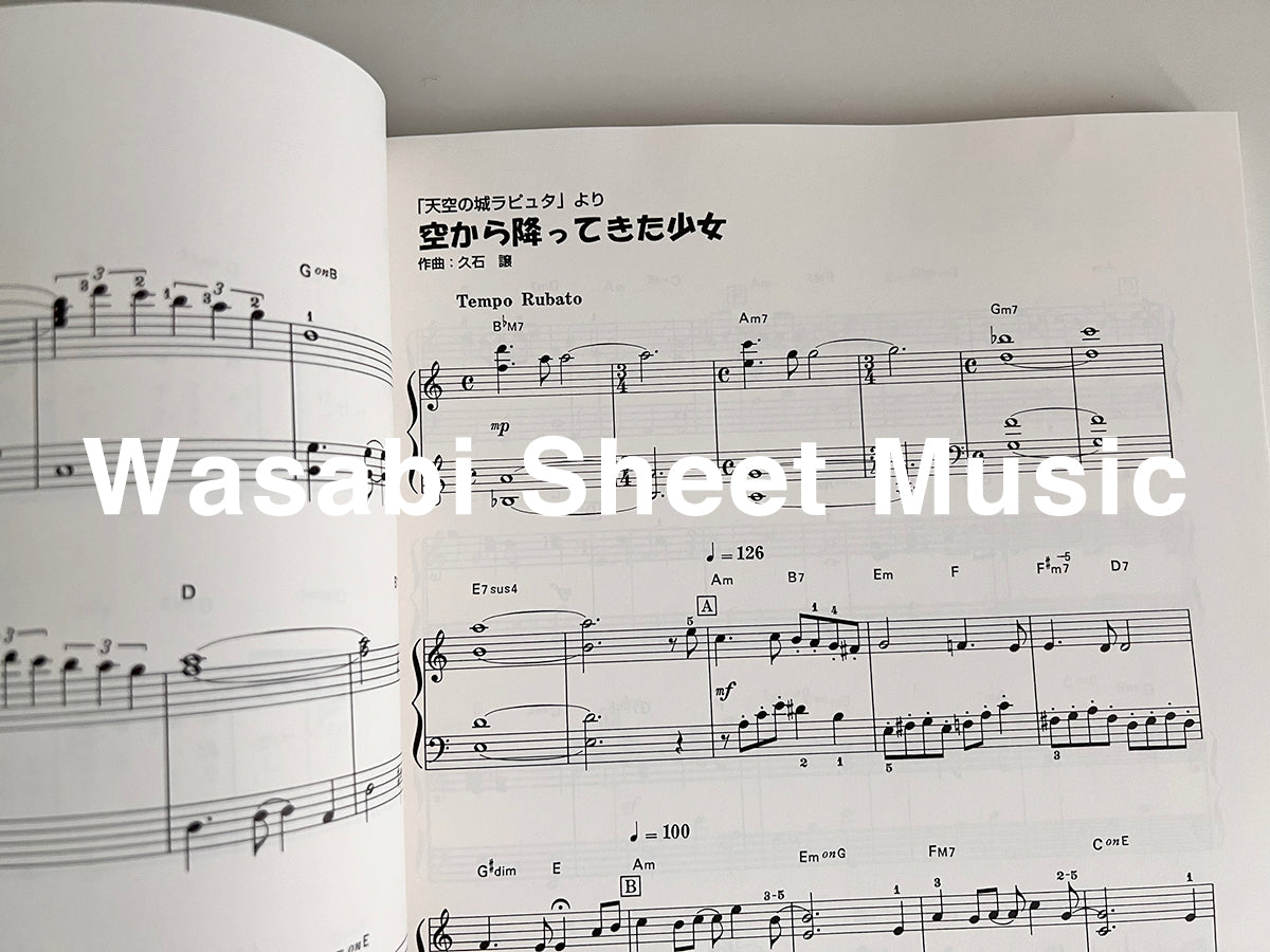 Studio Ghibli Collection for Piano Solo(Easy) Sheet Music Book