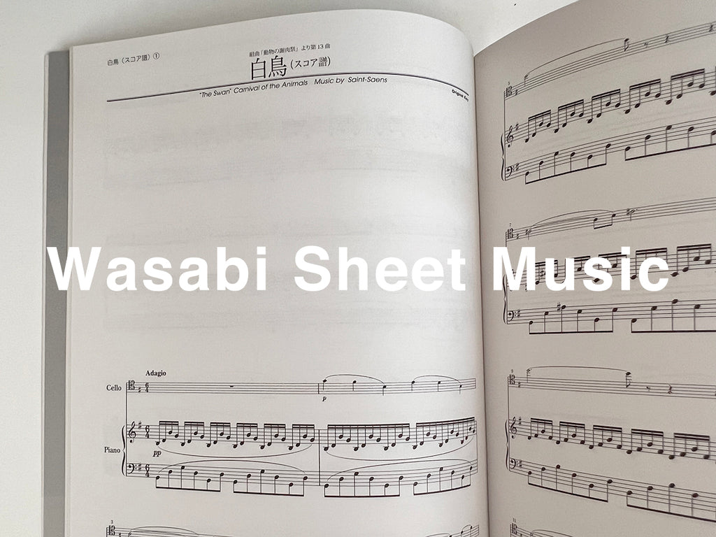 Standard Collection for Cello and Piano /Departures~on record~ - Sheet Music Book