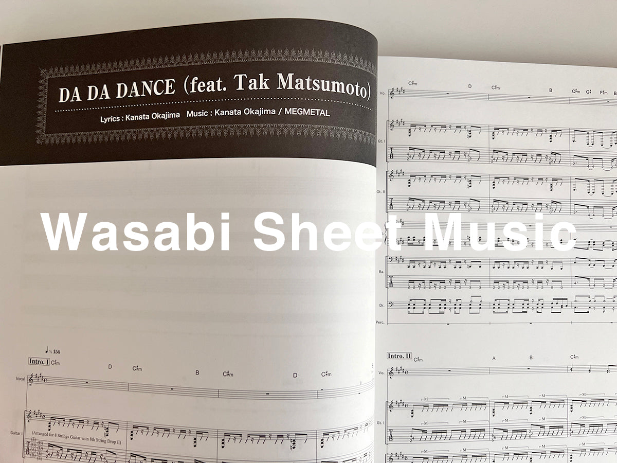 BABYMETAL "METAL GALAXY" Official Band Score (Upper-Intermediate) Sheet Music Book