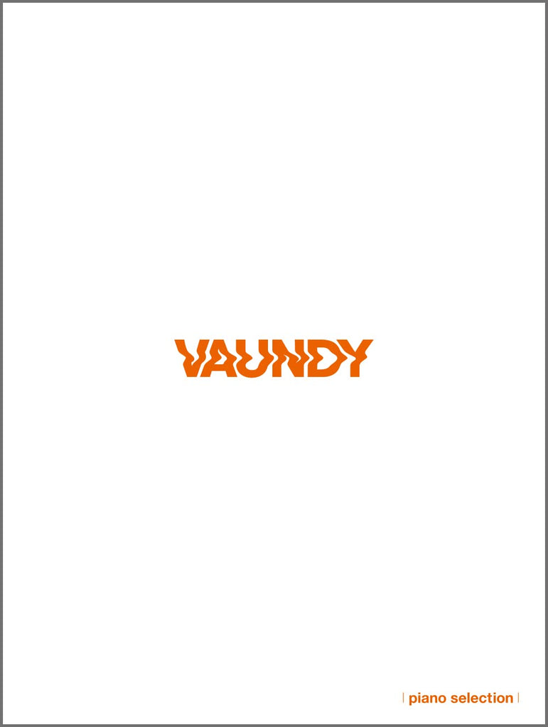 Vaundy Piano Selection(Piano Solo) Sheet Music Book