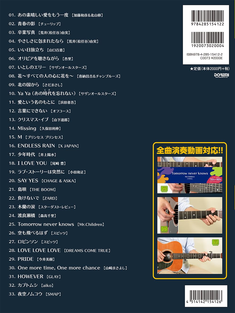 Hits Collection from the 70s to the 90s: Guitar Solo(Demo Performance Tracks on YouTube) - Sheet Music Book