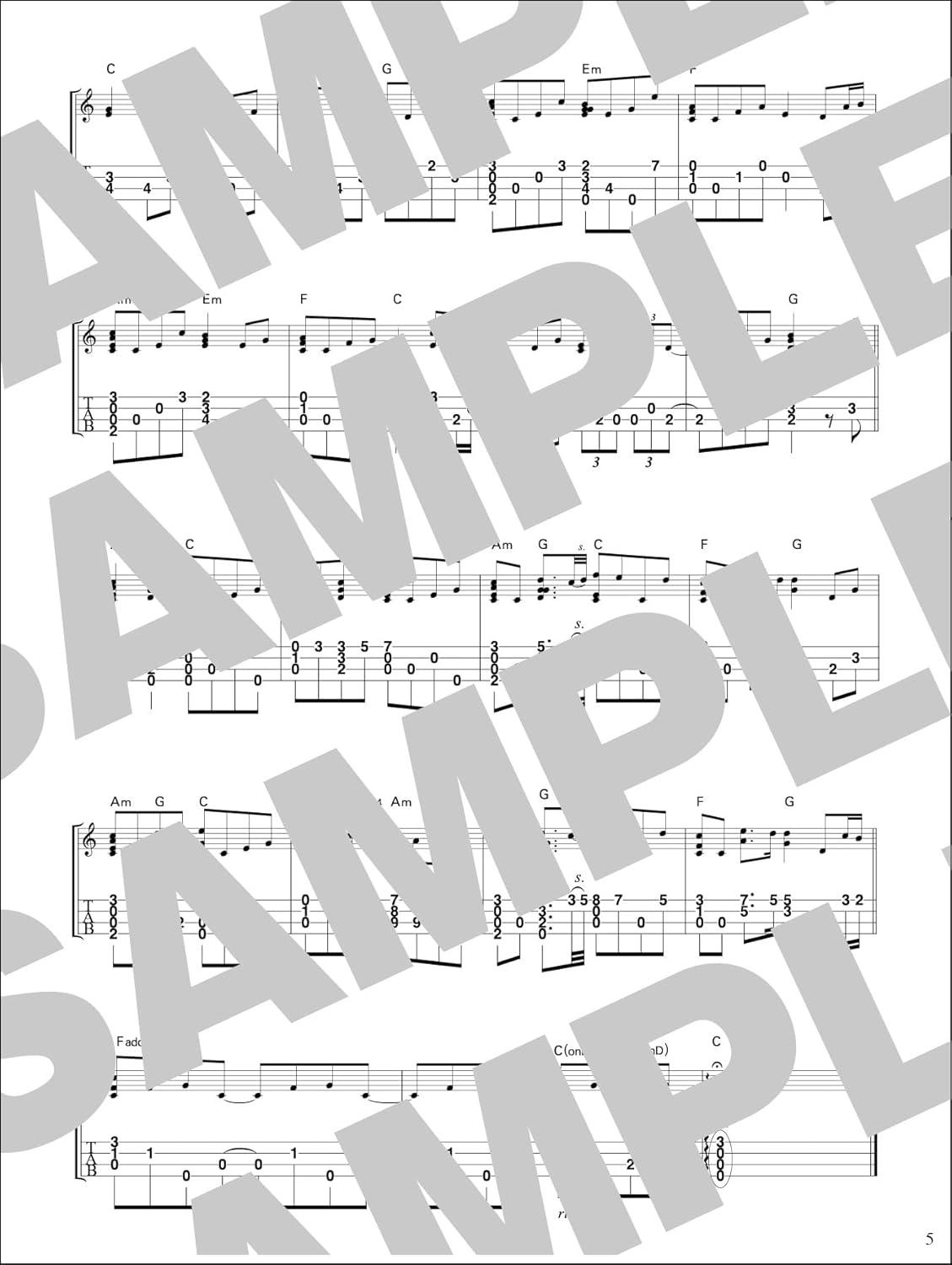 Ryuichi Sakamoto Masterpieces for Ukulele Solo with Demo Performance on YouTube - Sheet Music Book