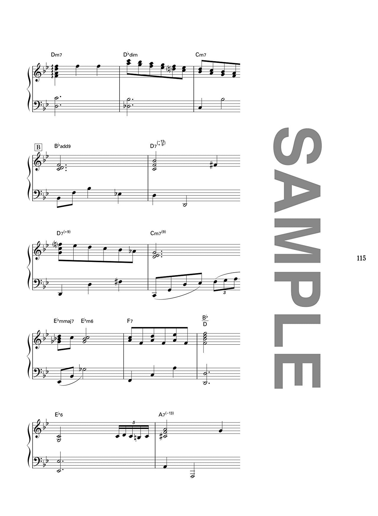 The collection of cool songs for Piano solo - Sheet Music Book / Deluxe Edition