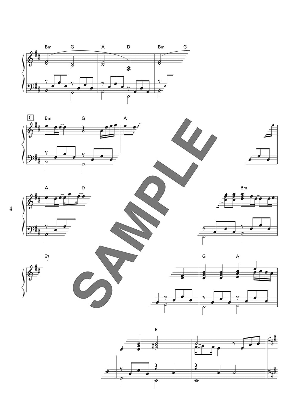 The collection of cool songs for Piano solo - Sheet Music Book / Deluxe Edition