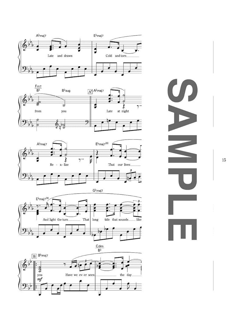 Die J-POP-Sammlung, deren Einleitung und Klaviersolo besonders cool sind (Obere Mittelstufe), Notenbuch