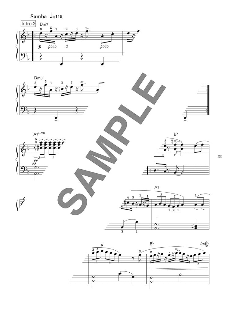 Standard Songs Piano Solo with easy & stylish arrangement - Sheet Music Book