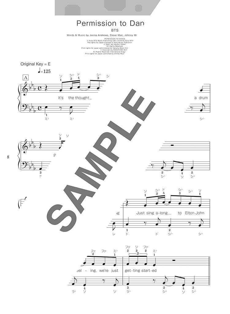 Cool Songs Repertoire Piano Solo for Twenties and Thirties - Sheet Music Book