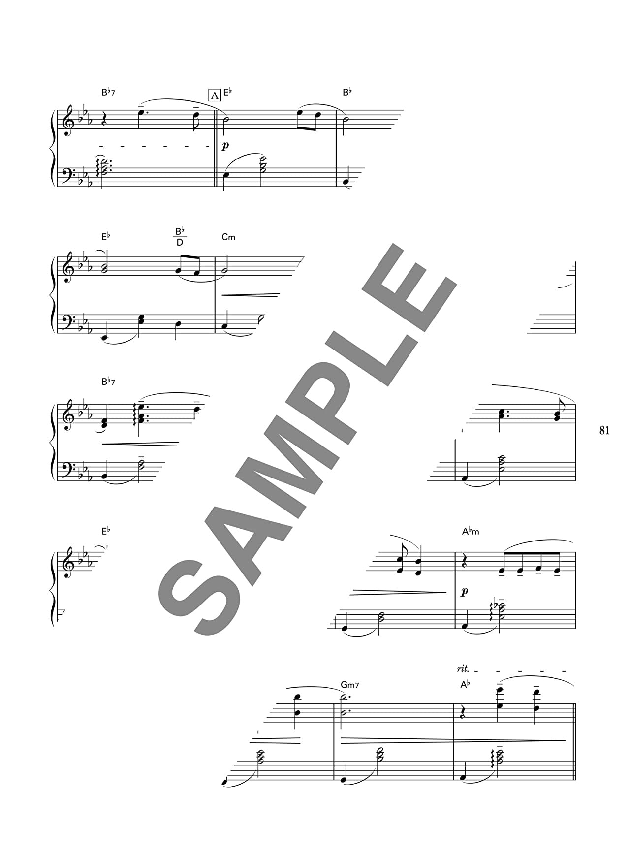 Healing Piano Arrangement repertoire Piano Solo - Sheet Music Book