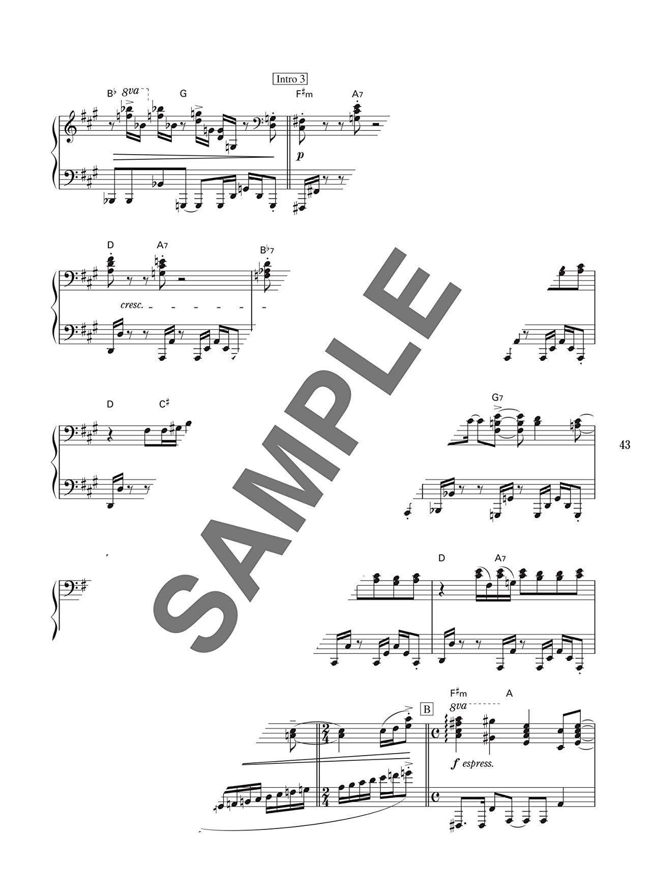 Jujutsu Kaisen 0 (Anime-Film): Soundtrack für Klaviersolo, offizielles Notenbuch