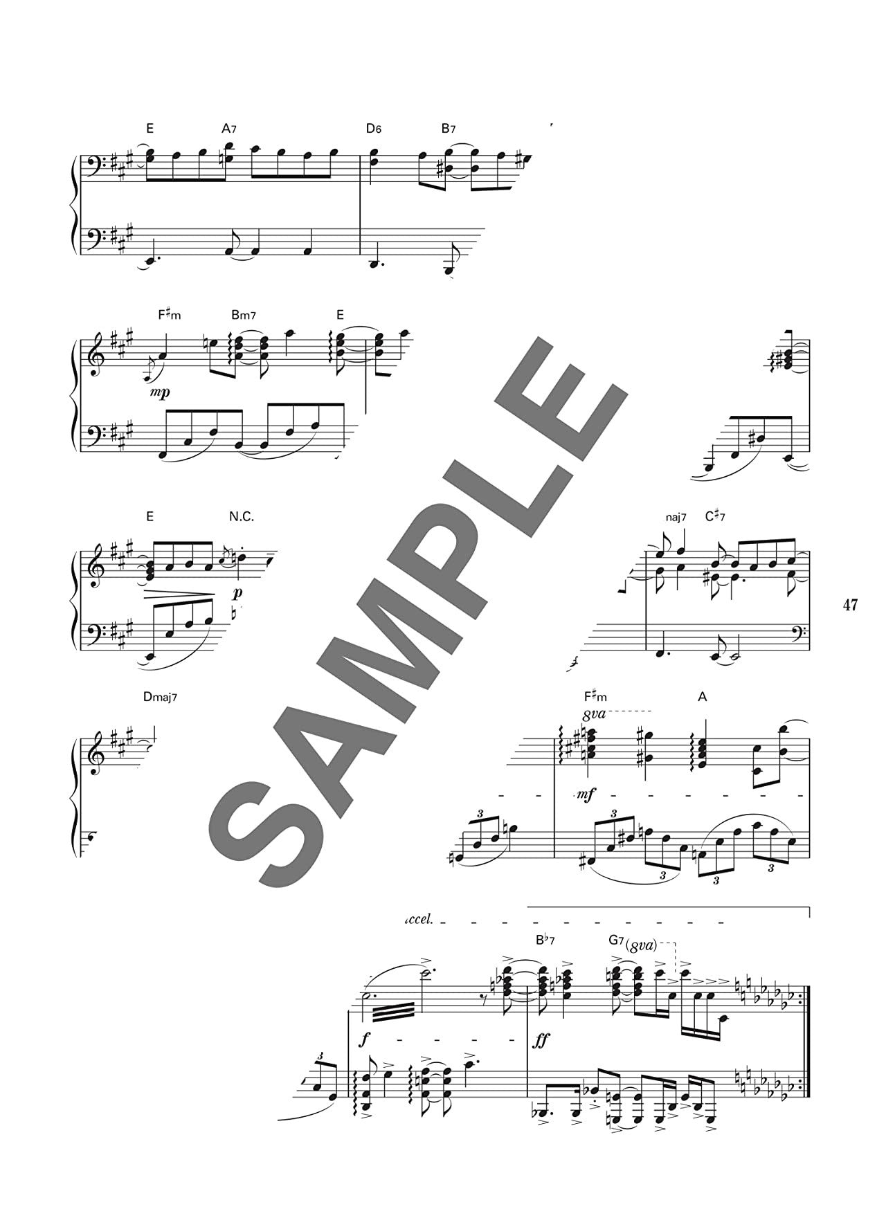 Jujutsu Kaisen 0(Movie Anime): Soundtrack for Piano Solo Official - Sheet Music Book