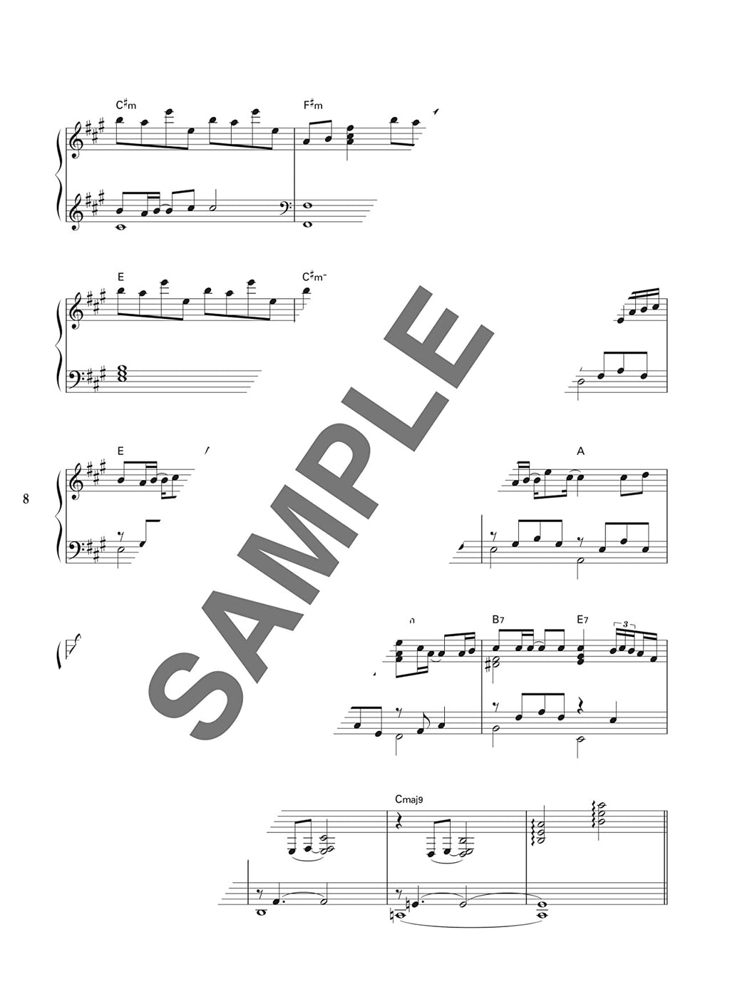 Popular Songs Piano Solo for Pianist that you really want to play!! - Sheet Music Book