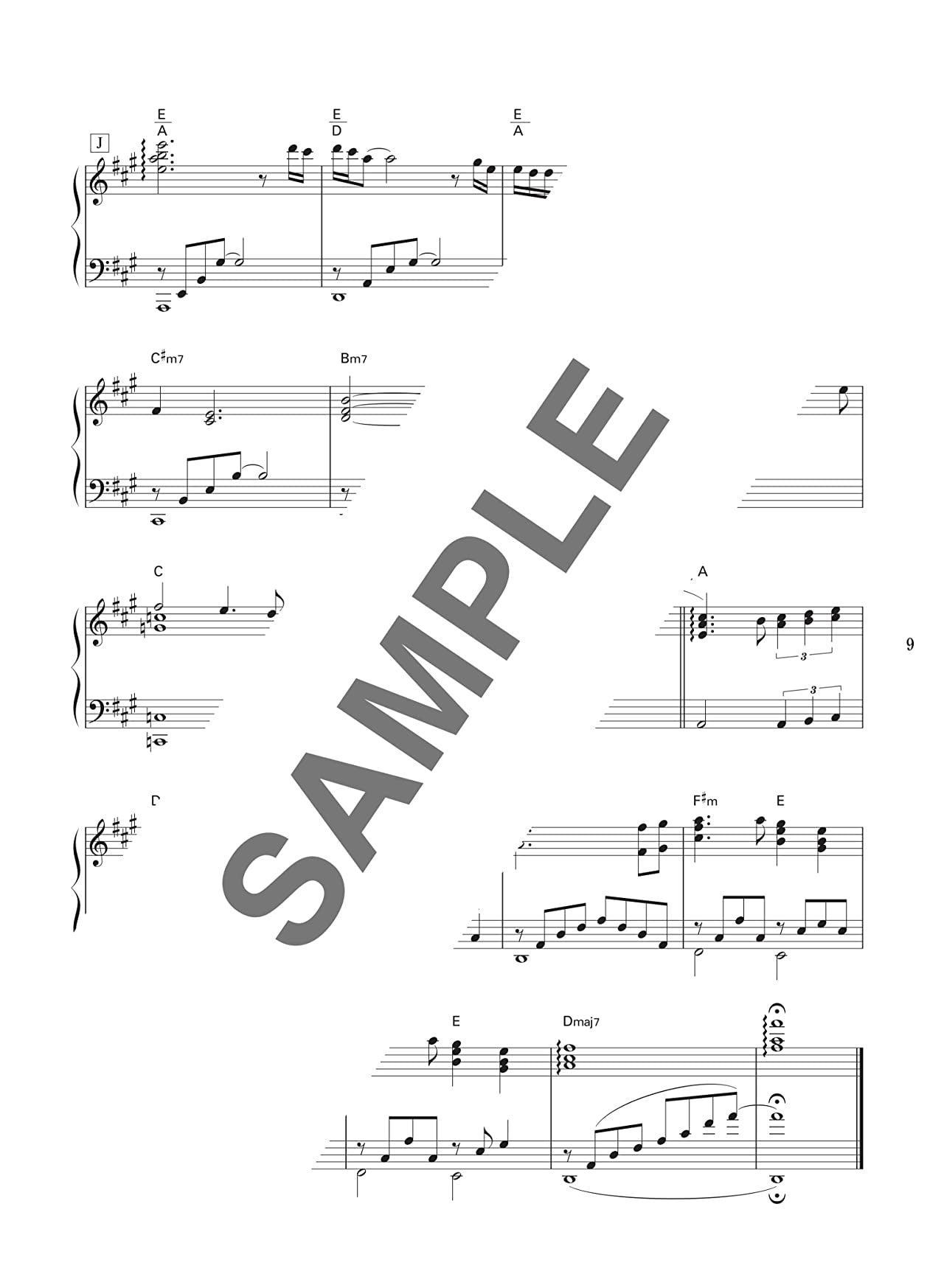 Popular Songs Piano Solo for Pianist that you really want to play!! - Sheet Music Book