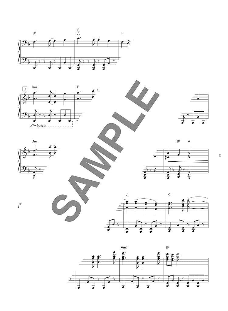 Beliebte Lieder aus Fernsehen und Filmen, Klaviersolo 2022–2023 (Mittelstufe), Notenbuch