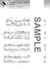 Popular Songs in Music streaming services for Piano Solo(Intermediate) Sheet Music Book