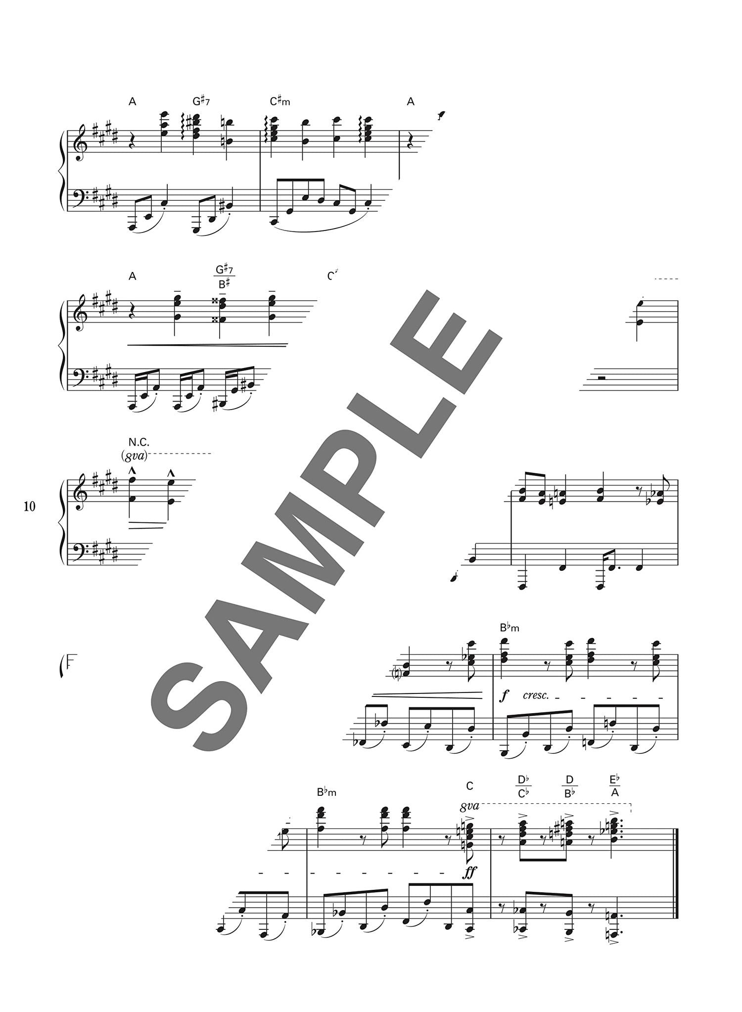 J-pop Collection for Piano Solo - Sheet Music Book