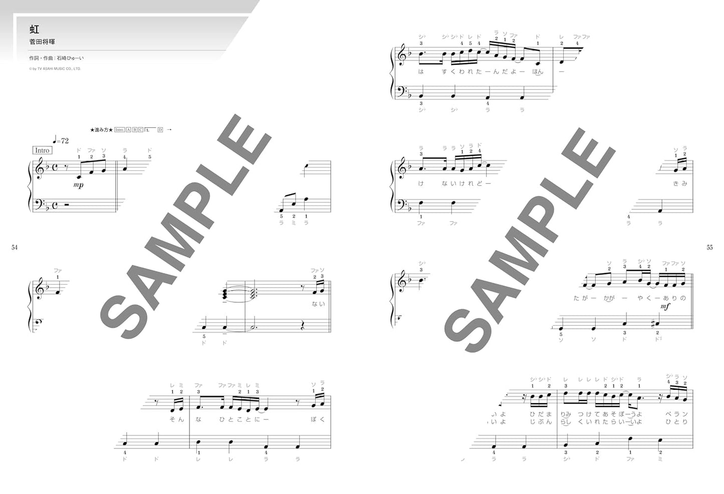 The collection of Cool J-pop for Piano Solo(Easy) Sheet Music Book