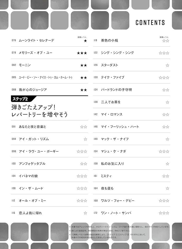 Leicht zu spielende Jazz-Meisterwerke für Erwachsene. Notenbuch für Klaviersolo (einfach)