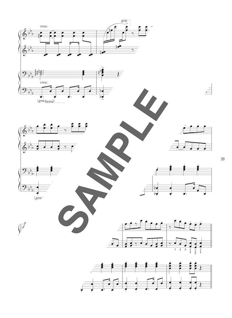 Coole J-POP-Sammlung, wenn von zwei Personen gespielt: Notenbuch für Klavierduett (Mittelstufe)