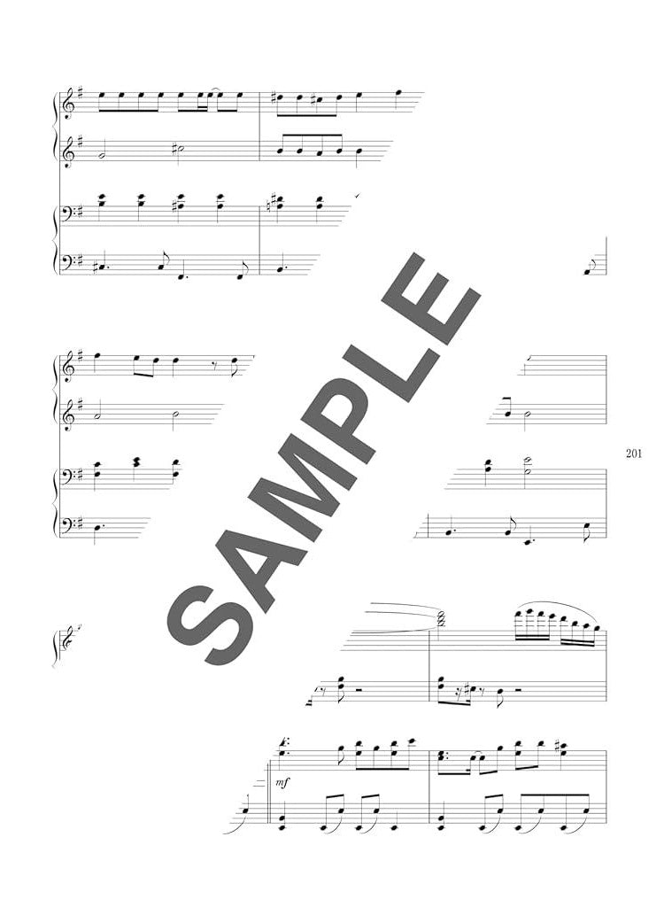 Coole J-POP-Sammlung, wenn von zwei Personen gespielt: Notenbuch für Klavierduett (Mittelstufe)