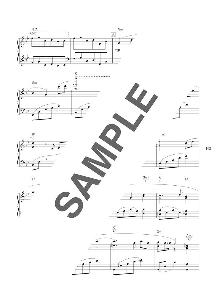 Recommended J-POP and Popular Concert Programs: Piano Solo(Intermediate) Sheet Music Book