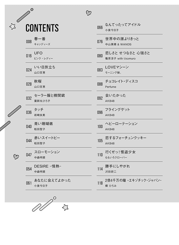 Idol Revival Hit Songs für Klaviersolo (einfach) Notenbuch