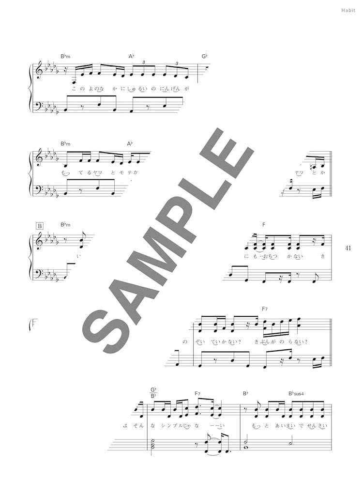 SEKAI NO OWARI Selection Vol.4 - Klaviersolo (Mittelstufe) - Notenbuch