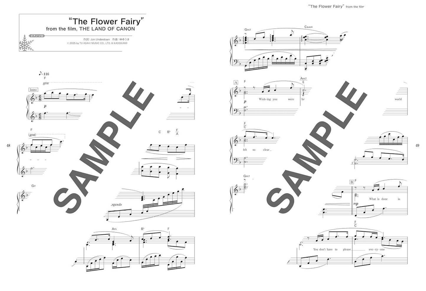 Medalist (TV Anime) - Piano Solo (Intermediate) - Sheet Music Book