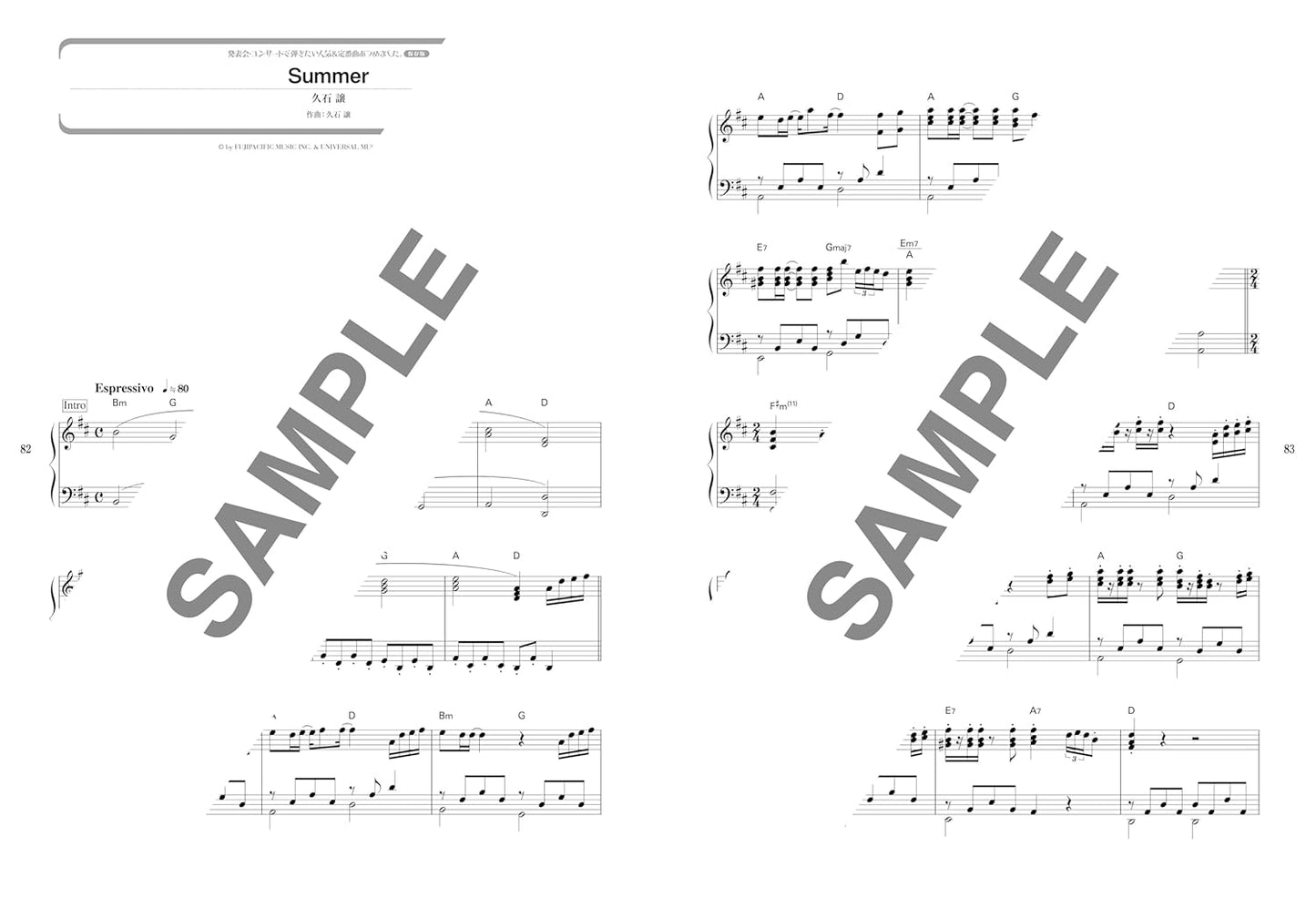 Popular & Classic Pieces for Recitals & Concerts - Piano Solo (Upper-Intermediate) - Sheet Music Book