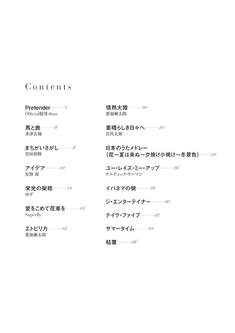 The collection of cool songs for Violin and Piano - Sheet Music Book