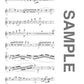 Die Sammlung cooler Lieder für Violine und Klavier. Notenbuch