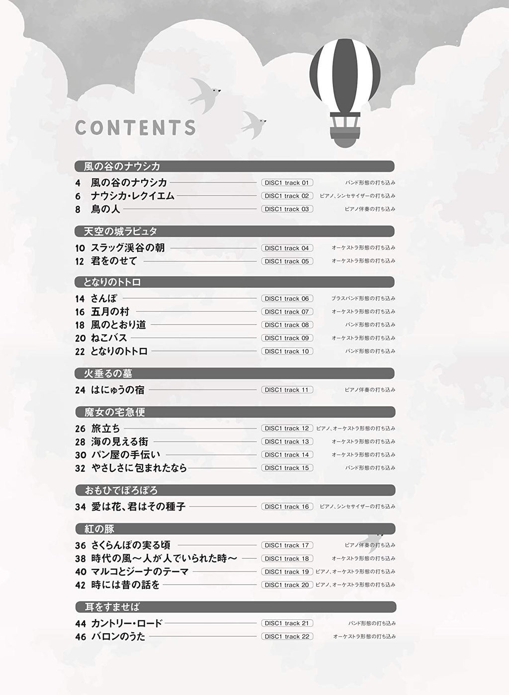 Studio Ghibli Collection for Violin Solo with CD - Sheet Music Book