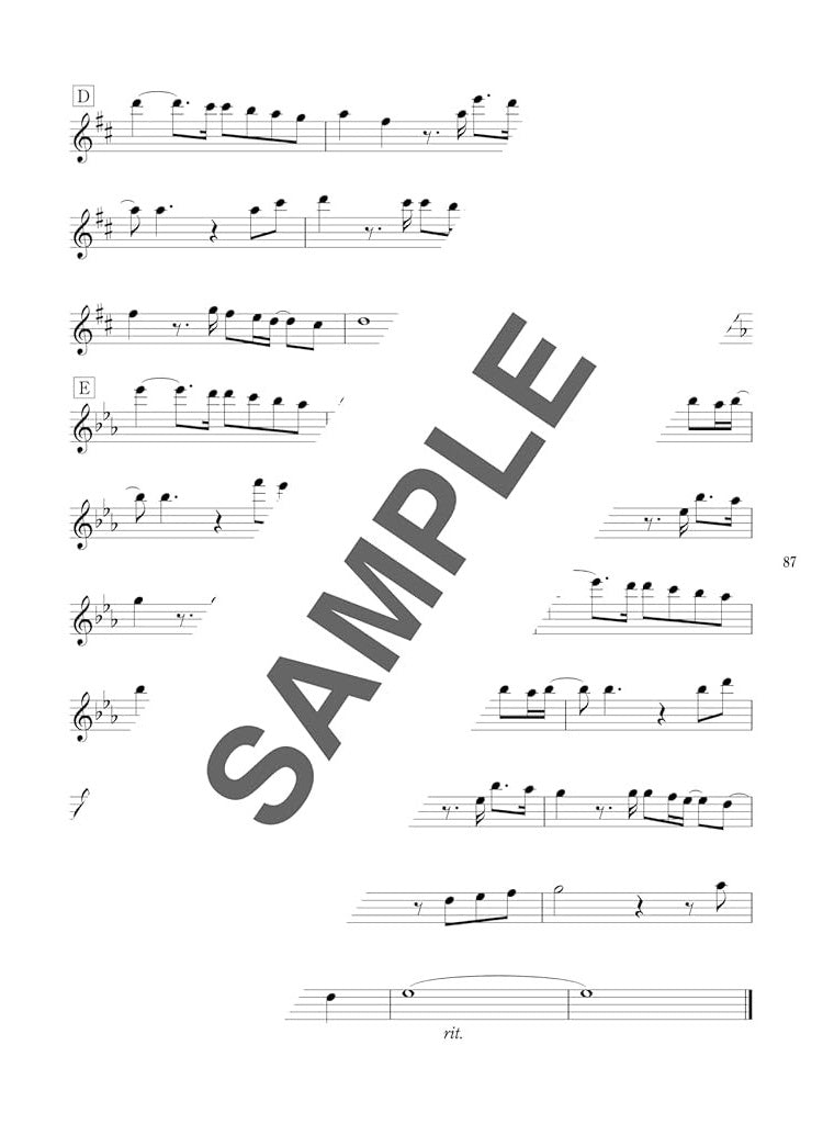 50 beliebte Stücke für Violine solo (Obere Mittelstufe) - Notenbuch