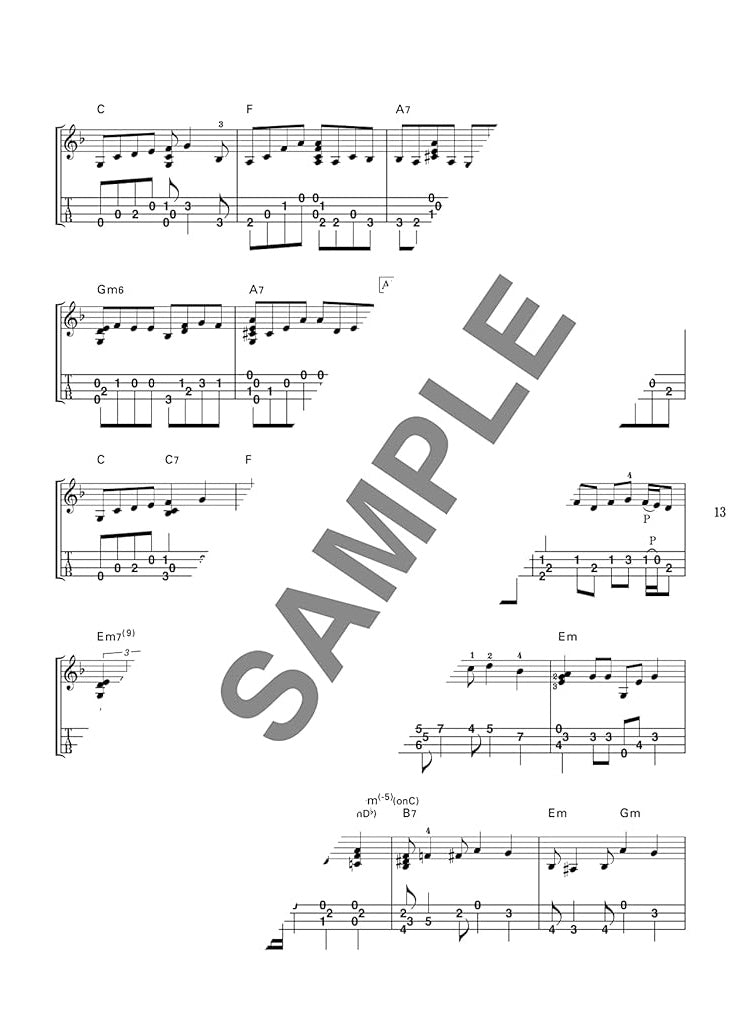 The collection of J-POP songs Ukulele Solo for Grown-ups with CD - Sheet Music Book